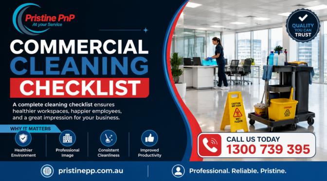 Commercial Cleaning Checklist Australia