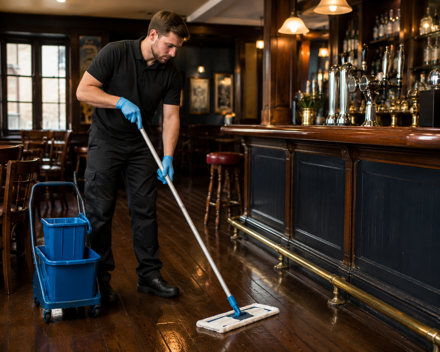 Pristine PnP provides reliable Pub Cleaning Services Ashfield